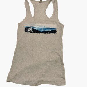 Casitas Blue IPA Racerback Tank Top S Gray Small Craft Beer